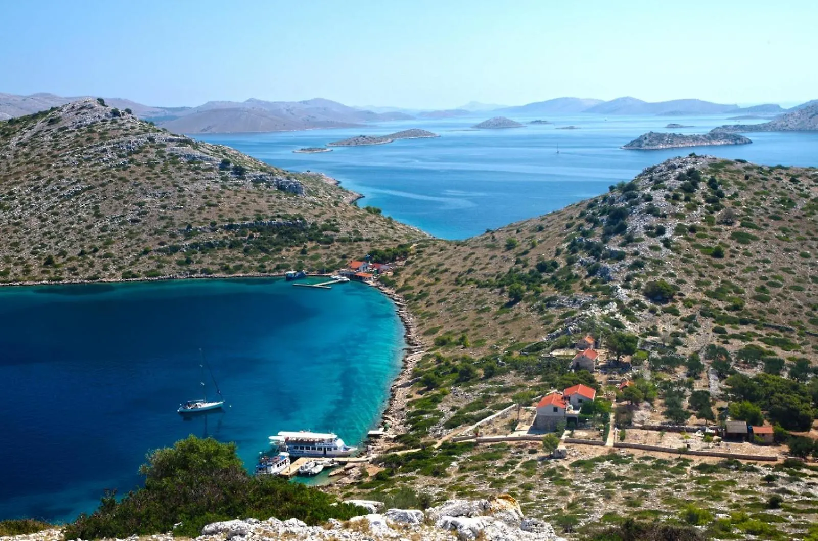 Zimmer In Luka Mit Meerblick, Balkon, Klimaanlage, W-Lan 4659-3 0*, Luka (Dugi Otok) Croatia